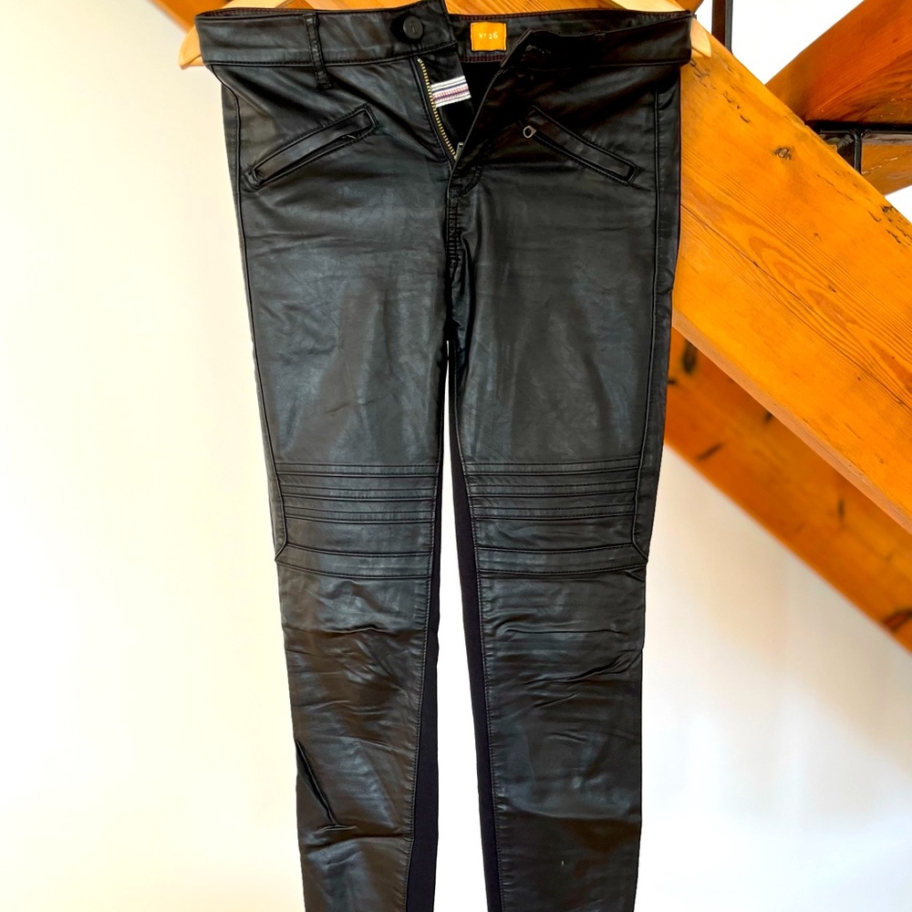 Pilcro leather pants!